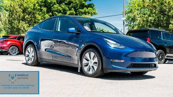 TESLA MODEL Y 2022 7SAYGDEEXNF353836 image